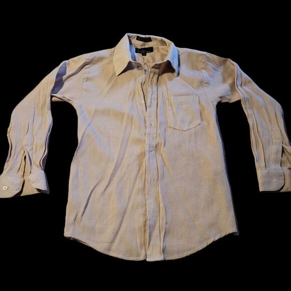 Kani Gold Boy's Dress Shirt Size 12 - Picture 1 of 7
